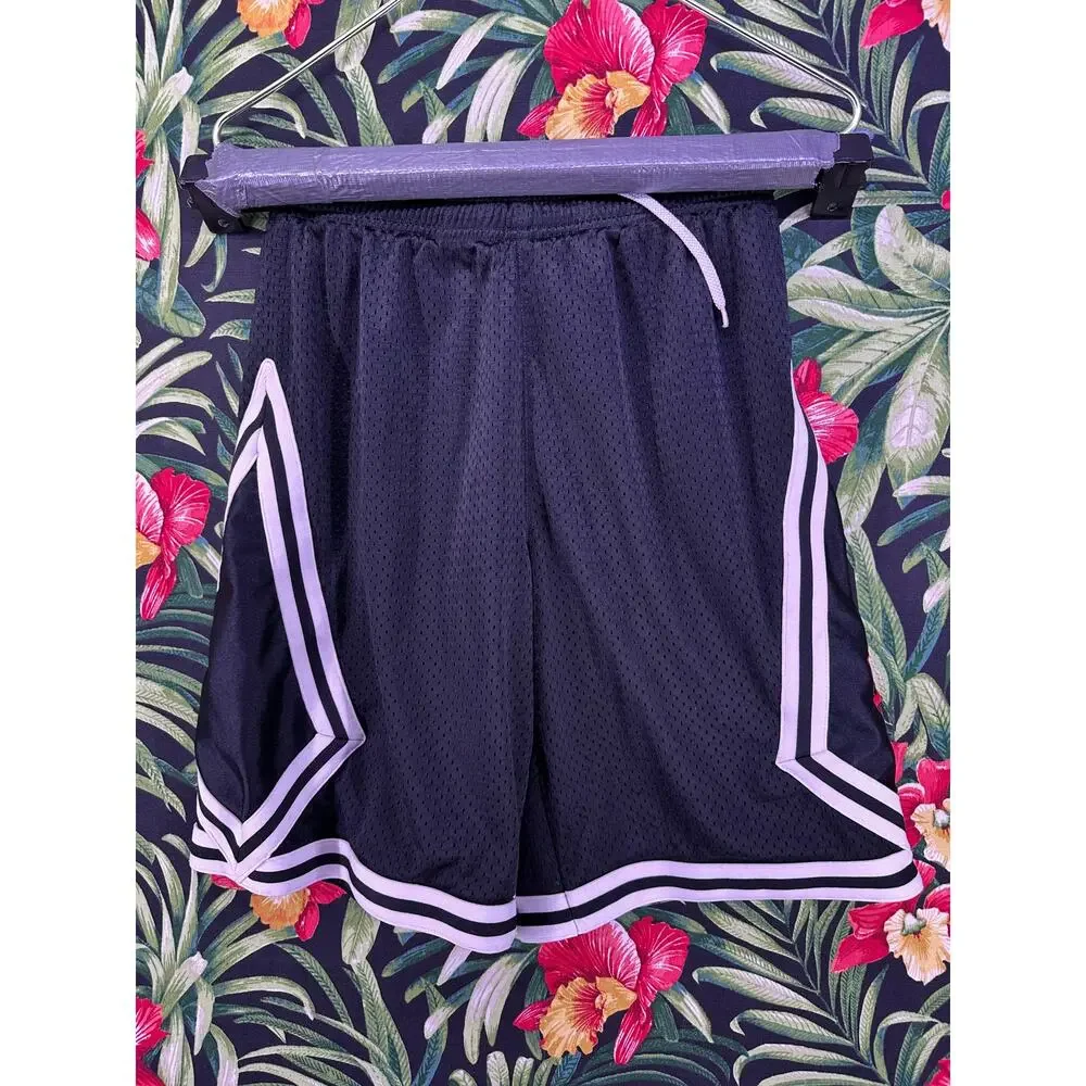 Vintage 20s Tag Nike Diamond Black Shorts Size L 14/16 Youth